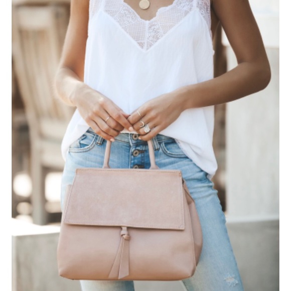 Handbags - LAST ONE! Dusty Rose Crossbody Handbag Purse